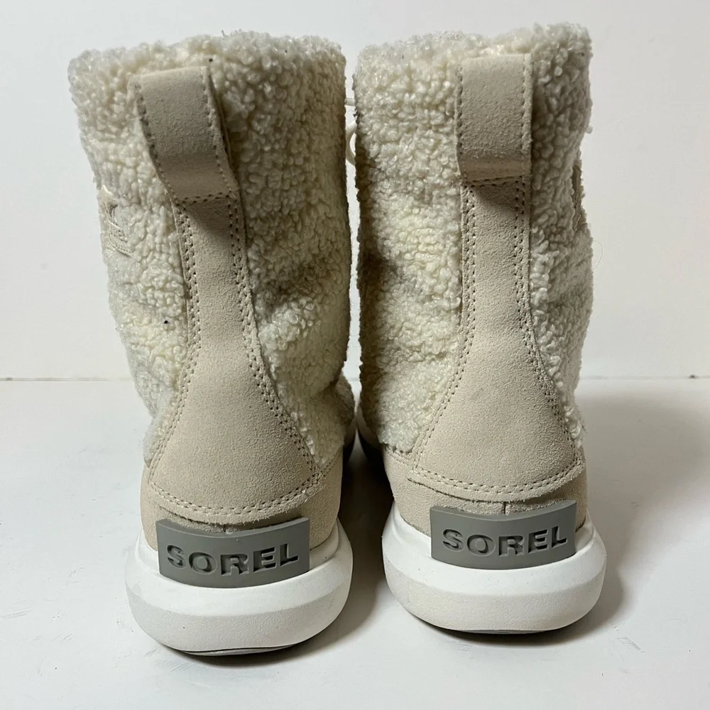 Sorel Explorer Next Joan Cozy Boot Beige Size 9
